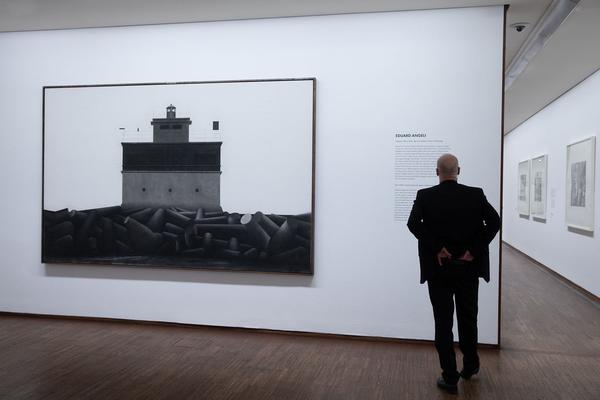 Albertina: Schwarz Weiß & Grau (8.12.2020 - 21.3.2021) https://www.albertina.at/ausstellungen/schwarz-weiss-und-grau | Foto: eSeL Foto: eSeL.at - Lorenz Seidler