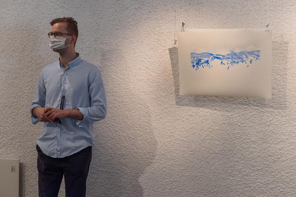 Sprachspiel. Biennale West: 425 Jahre Wiener Gruppe. (Alte Schieberkammer, 18.9.2020) https://esel.at/termin/106789 | Foto: eSeL.at - Joanna Pianka Foto: eSeL.at - Joanna Pianka