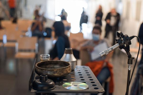 Sprachspiel. Biennale West: 425 Jahre Wiener Gruppe. (Alte Schieberkammer, 18.9.2020) https://esel.at/termin/106789 | Foto: eSeL.at - Joanna Pianka Foto: eSeL.at - Joanna Pianka