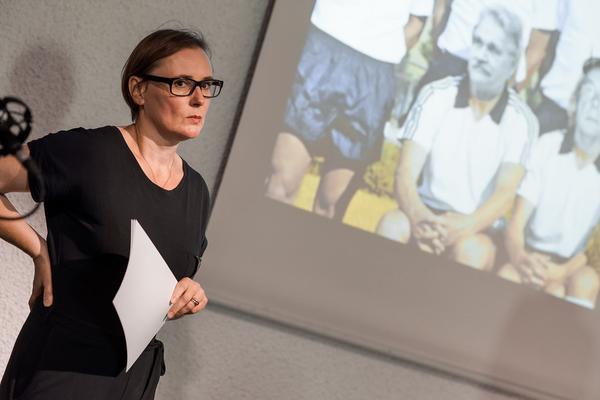 Sprachspiel. Biennale West: 425 Jahre Wiener Gruppe. (Alte Schieberkammer, 18.9.2020) https://esel.at/termin/106789 | Foto: eSeL.at - Joanna Pianka Foto: eSeL.at - Joanna Pianka