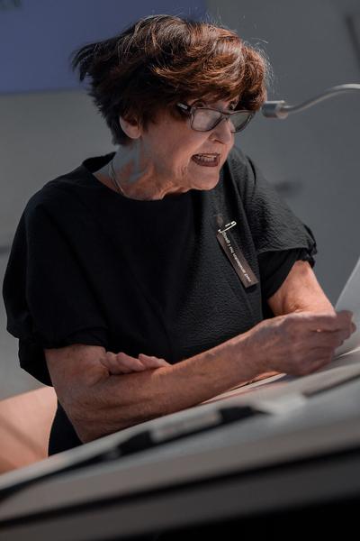 Sprachspiel. Biennale West: 425 Jahre Wiener Gruppe. (Alte Schieberkammer, 18.9.2020) https://esel.at/termin/106789 | Foto: eSeL.at - Joanna Pianka Foto: eSeL.at - Joanna Pianka
