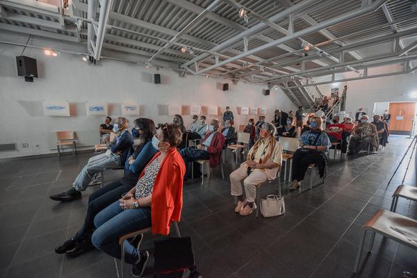 Sprachspiel. Biennale West: 425 Jahre Wiener Gruppe. (Alte Schieberkammer, 18.9.2020) https://esel.at/termin/106789 | Foto: eSeL.at - Joanna Pianka Foto: eSeL.at - Joanna Pianka