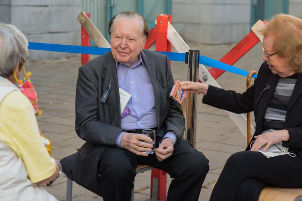 Sprachspiel. Biennale West: 425 Jahre Wiener Gruppe. (Alte Schieberkammer, 18.9.2020) https://esel.at/termin/106789 | Foto: eSeL.at - Joanna Pianka Foto: eSeL.at - Joanna Pianka