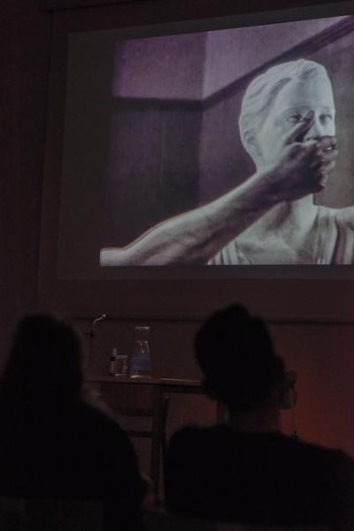 Sprachspiel. Biennale West: 425 Jahre Wiener Gruppe. (Alte Schieberkammer, 18.9.2020) https://esel.at/termin/106789 | Foto: eSeL.at - Joanna Pianka Foto: eSeL.at - Joanna Pianka