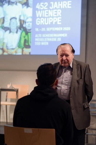 Sprachspiel. Biennale West: 425 Jahre Wiener Gruppe. (Alte Schieberkammer, 18.9.2020) https://esel.at/termin/106789 | Foto: eSeL.at - Joanna Pianka Foto: eSeL.at - Joanna Pianka
