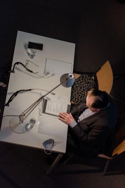 Sprachspiel. Biennale West: 425 Jahre Wiener Gruppe. (Alte Schieberkammer, 18.9.2020) https://esel.at/termin/106789 | Foto: eSeL.at - Joanna Pianka Foto: eSeL.at - Joanna Pianka