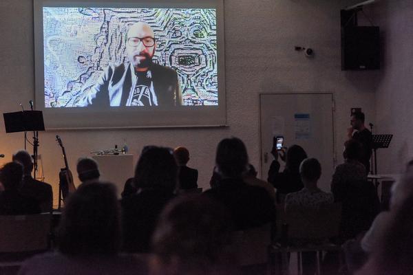 Sprachspiel. Biennale West: 425 Jahre Wiener Gruppe. (Alte Schieberkammer, 19.9.2020) https://esel.at/termin/106789 | Foto: eSeL.at - Joanna Pianka