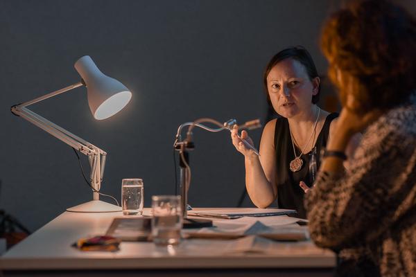 Sprachspiel. Biennale West: 425 Jahre Wiener Gruppe. (Alte Schieberkammer, 19.9.2020) https://esel.at/termin/106789 | Foto: eSeL.at - Joanna Pianka