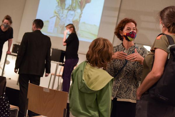 Sprachspiel. Biennale West: 425 Jahre Wiener Gruppe. (Alte Schieberkammer, 19.9.2020) https://esel.at/termin/106789 | Foto: eSeL.at - Joanna Pianka