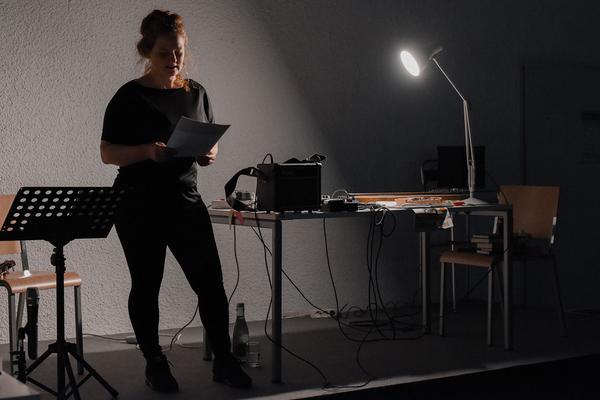 Sprachspiel. Biennale West: 425 Jahre Wiener Gruppe. (Alte Schieberkammer, 19.9.2020) https://esel.at/termin/106789 | Foto: eSeL.at - Joanna Pianka