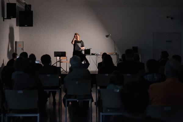 Sprachspiel. Biennale West: 425 Jahre Wiener Gruppe. (Alte Schieberkammer, 19.9.2020) https://esel.at/termin/106789 | Foto: eSeL.at - Joanna Pianka
