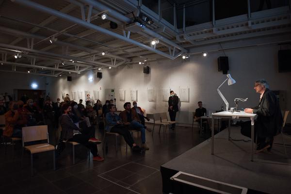 Sprachspiel. Biennale West: 425 Jahre Wiener Gruppe. (Alte Schieberkammer, 19.9.2020) https://esel.at/termin/106789 | Foto: eSeL.at - Joanna Pianka