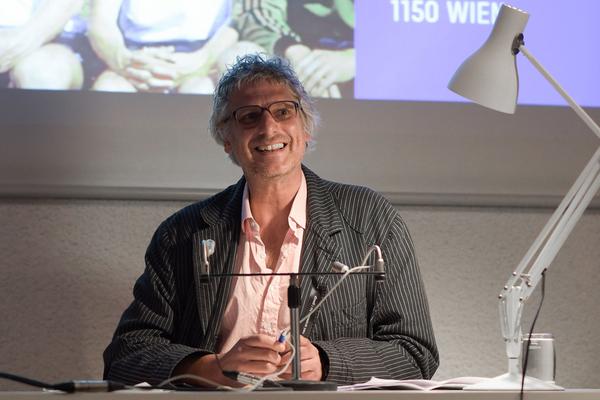 Sprachspiel. Biennale West: 425 Jahre Wiener Gruppe. (Alte Schieberkammer, 19.9.2020) https://esel.at/termin/106789 | Foto: eSeL.at - Joanna Pianka