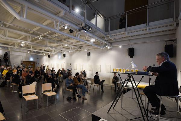 Sprachspiel. Biennale West: 425 Jahre Wiener Gruppe. (Alte Schieberkammer, 19.9.2020) https://esel.at/termin/106789 | Foto: eSeL.at - Joanna Pianka