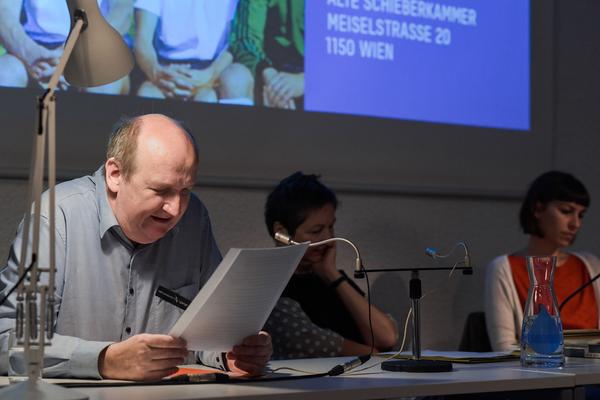 Sprachspiel. Biennale West: 425 Jahre Wiener Gruppe. (Alte Schieberkammer, 20.9.2020) https://esel.at/termin/106789 | Foto: eSeL.at - Joanna Pianka