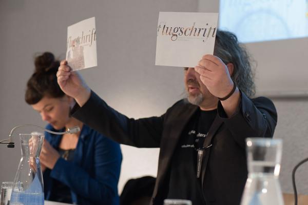 Sprachspiel. Biennale West: 425 Jahre Wiener Gruppe. (Alte Schieberkammer, 20.9.2020) https://esel.at/termin/106789 | Foto: eSeL.at - Joanna Pianka