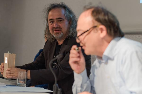 Sprachspiel. Biennale West: 425 Jahre Wiener Gruppe. (Alte Schieberkammer, 20.9.2020) https://esel.at/termin/106789 | Foto: eSeL.at - Joanna Pianka