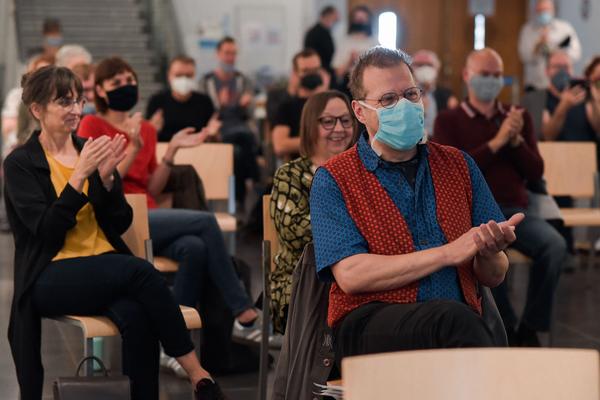 Sprachspiel. Biennale West: 425 Jahre Wiener Gruppe. (Alte Schieberkammer, 20.9.2020) https://esel.at/termin/106789 | Foto: eSeL.at - Joanna Pianka