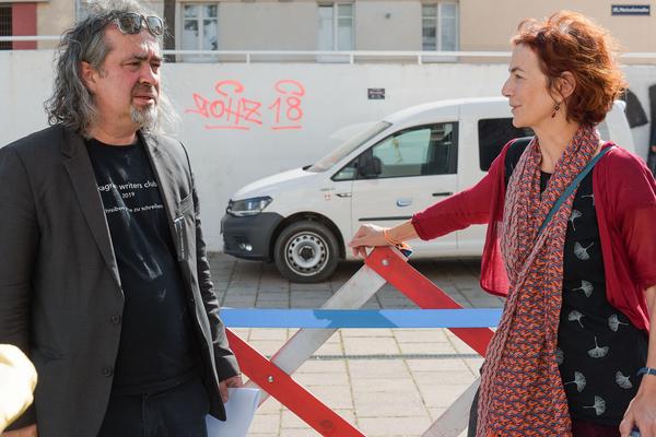 Sprachspiel. Biennale West: 425 Jahre Wiener Gruppe. (Alte Schieberkammer, 20.9.2020) https://esel.at/termin/106789 | Foto: eSeL.at - Joanna Pianka