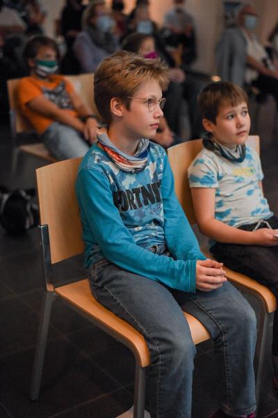 Sprachspiel. Biennale West: 425 Jahre Wiener Gruppe. (Alte Schieberkammer, 20.9.2020) https://esel.at/termin/106789 | Foto: eSeL.at - Joanna Pianka