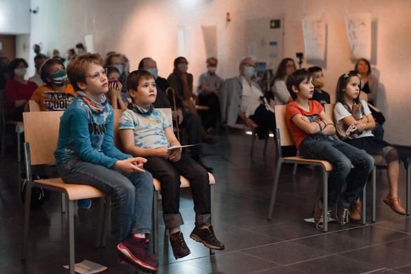 Sprachspiel. Biennale West: 425 Jahre Wiener Gruppe. (Alte Schieberkammer, 20.9.2020) https://esel.at/termin/106789 | Foto: eSeL.at - Joanna Pianka