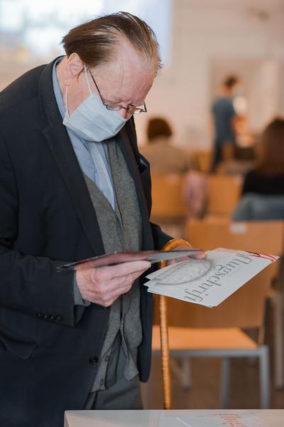 Sprachspiel. Biennale West: 425 Jahre Wiener Gruppe. (Alte Schieberkammer, 20.9.2020) https://esel.at/termin/106789 | Foto: eSeL.at - Joanna Pianka