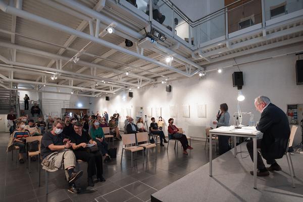 Sprachspiel. Biennale West: 425 Jahre Wiener Gruppe. (Alte Schieberkammer, 20.9.2020) https://esel.at/termin/106789 | Foto: eSeL.at - Joanna Pianka