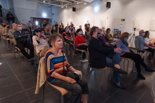 Sprachspiel. Biennale West: 425 Jahre Wiener Gruppe. (Alte Schieberkammer, 20.9.2020) https://esel.at/termin/106789 | Foto: eSeL.at - Joanna Pianka