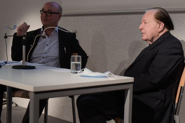 Sprachspiel. Biennale West: 425 Jahre Wiener Gruppe. (Alte Schieberkammer, 20.9.2020) https://esel.at/termin/106789 | Foto: eSeL.at - Joanna Pianka