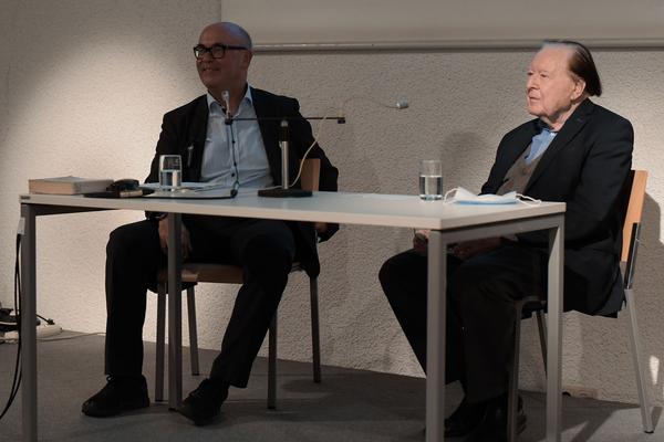 Sprachspiel. Biennale West: 425 Jahre Wiener Gruppe. (Alte Schieberkammer, 20.9.2020) https://esel.at/termin/106789 | Foto: eSeL.at - Joanna Pianka