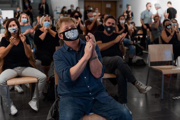 Sprachspiel. Biennale West: 425 Jahre Wiener Gruppe. (Alte Schieberkammer, 20.9.2020) https://esel.at/termin/106789 | Foto: eSeL.at - Joanna Pianka