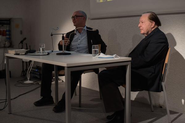 Sprachspiel. Biennale West: 425 Jahre Wiener Gruppe. (Alte Schieberkammer, 20.9.2020) https://esel.at/termin/106789 | Foto: eSeL.at - Joanna Pianka