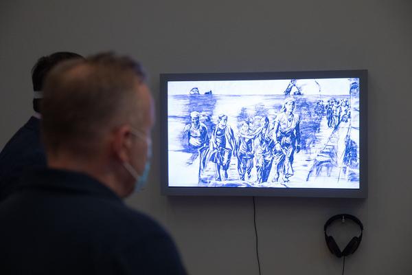 Landesgalerie Niederösterreich: Spuren und Masken der Flucht (12.9.2020 - 26.09.2021) https://www.lgnoe.at/de/ausstellungen/12-spuren-und-masken-der-flucht | Foto: eSeL Foto: eSeL.at - Lorenz Seidler