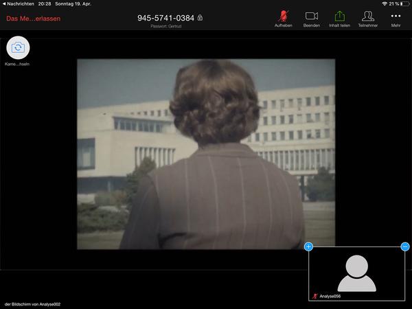 brut wien: Nesterval – Der Kreisky-Test (Online via Zoom, 28.4. - 12.5.2020) https://esel.at/termin/105404 | Screeshots: eSeL