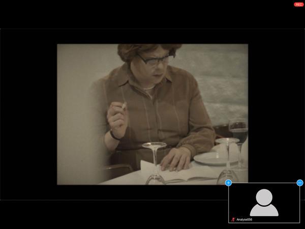 brut wien: Nesterval – Der Kreisky-Test (Online via Zoom, 28.4. - 12.5.2020) https://esel.at/termin/105404 | Screeshots: eSeL