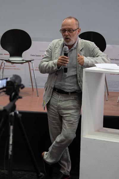 Symposium: Freie Szene - Orte Schaffen. Räume und Infrastrukturen für Kunst und Kultur in Wien (4.9.2020, Semperdepot) https://freietheater.at/blog_entry/internationales-symposium-das-programm | Foto: eSeL Foto: eSeL.at - Lorenz Seidler