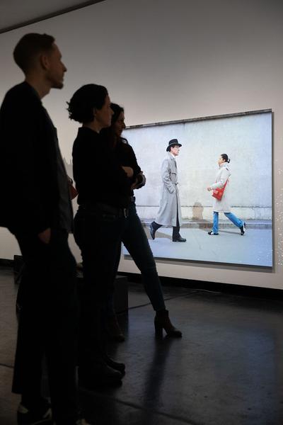 Kunstforum Wien / Tresor: Now. collected #9/#10 (Talk, 3.3.2020) https://esel.at/termin/105124 | Foto: eSeL Foto: eSeL.at - Lorenz Seidler