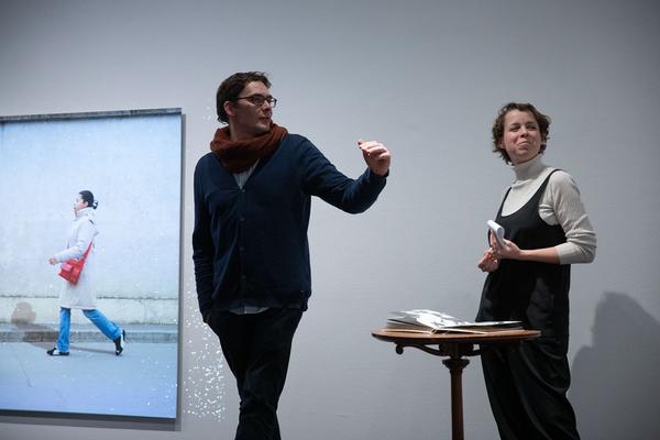 Kunstforum Wien / Tresor: Now. collected #9/#10 (Talk, 3.3.2020) https://esel.at/termin/105124 | Foto: eSeL Foto: eSeL.at - Lorenz Seidler