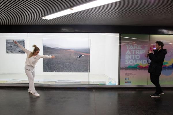 Red Carpet Showroom Karlsplatz:  Silke Grabinger & Meinrad Hofer  - VI! the continuous state of suspense ( 12.2.2020, Eröffnung) https://esel.at/termin/104995 | Foto: eSeL Foto: eSeL.at - Lorenz Seidler
