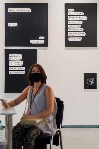 Vienna Contemporary 2020 (Marx Halle, 24.9. - 27.9.2020) https://esel.at/termin/104490 | Foto: eSeL Foto: eSeL.at - Joanna Pianka