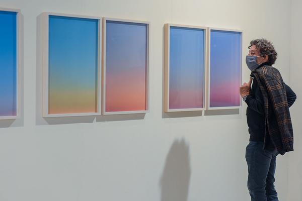 Vienna Contemporary 2020 (Marx Halle, 24.9. - 27.9.2020) https://esel.at/termin/104490 | Foto: eSeL Foto: eSeL.at - Joanna Pianka
