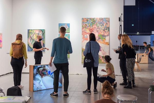 Vienna Contemporary 2020 (Marx Halle, 24.9. - 27.9.2020) https://esel.at/termin/104490 | Foto: eSeL Foto: eSeL.at - Joanna Pianka