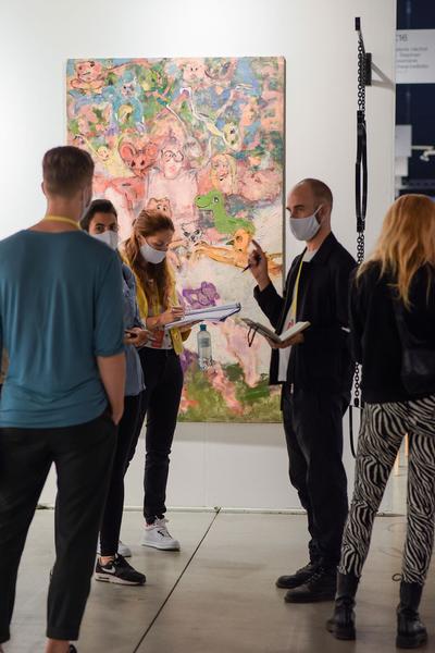 Vienna Contemporary 2020 (Marx Halle, 24.9. - 27.9.2020) https://esel.at/termin/104490 | Foto: eSeL Foto: eSeL.at - Joanna Pianka