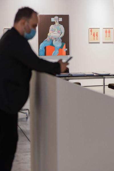 Vienna Contemporary 2020 (Marx Halle, 24.9. - 27.9.2020) https://esel.at/termin/104490 | Foto: eSeL Foto: eSeL.at - Joanna Pianka