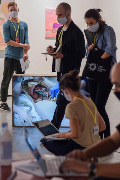 Vienna Contemporary 2020 (Marx Halle, 24.9. - 27.9.2020) https://esel.at/termin/104490 | Foto: eSeL Foto: eSeL.at - Joanna Pianka