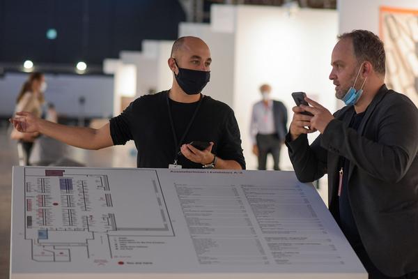 Vienna Contemporary 2020 (Marx Halle, 24.9. - 27.9.2020) https://esel.at/termin/104490 | Foto: eSeL Foto: eSeL.at - Joanna Pianka
