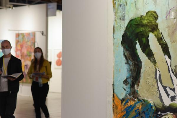 Vienna Contemporary 2020 (Marx Halle, 24.9. - 27.9.2020) https://esel.at/termin/104490 | Foto: eSeL Foto: eSeL.at - Joanna Pianka
