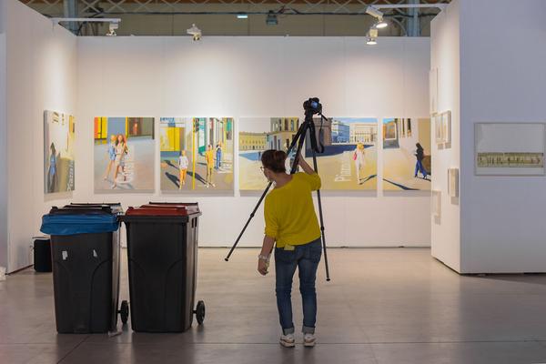 Vienna Contemporary 2020 (Marx Halle, 24.9. - 27.9.2020) https://esel.at/termin/104490 | Foto: eSeL Foto: eSeL.at - Joanna Pianka