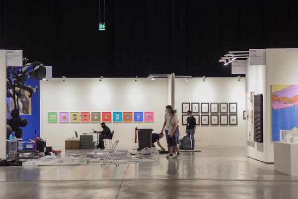 Vienna Contemporary 2020 (Marx Halle, 24.9. - 27.9.2020) https://esel.at/termin/104490 | Foto: eSeL Foto: eSeL.at - Joanna Pianka