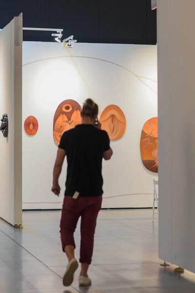 Vienna Contemporary 2020 (Marx Halle, 24.9. - 27.9.2020) https://esel.at/termin/104490 | Foto: eSeL Foto: eSeL.at - Joanna Pianka